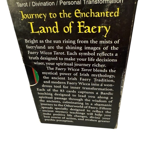 Faery Wicca Tarot Cards with 83 Full Color tarot cards and Booklet 1999 - Picture 5 of 7